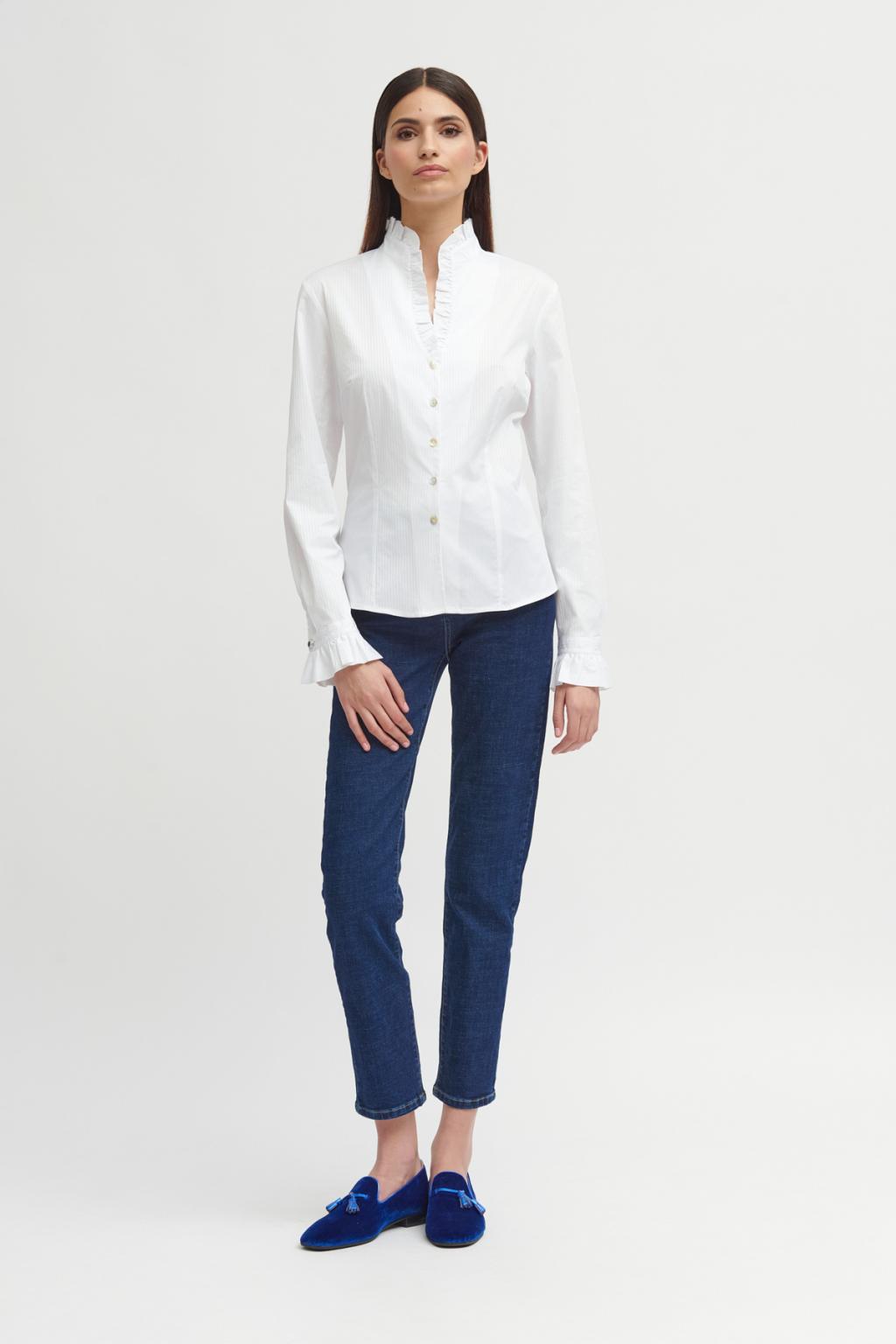 Heidi-Mode | Elegantes Weißes Hemd