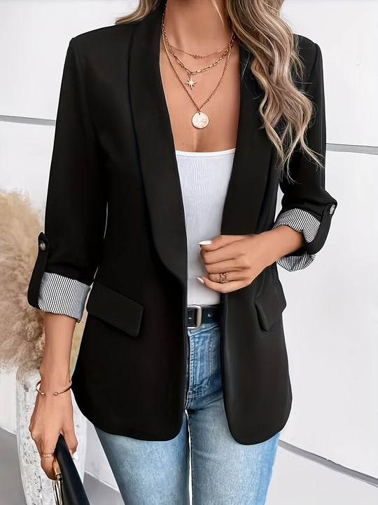 Heidi-Mode | Blazer mit Roll Up Ärmeln für Damen