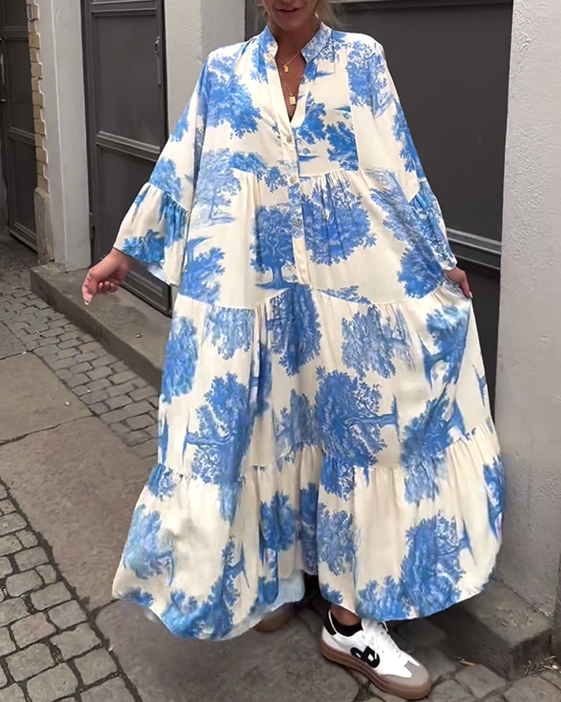 Fließendes Cocktailkleid