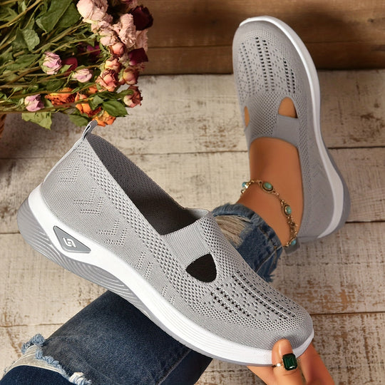 Lässige, atmungsaktive Slip-On-Sneaker