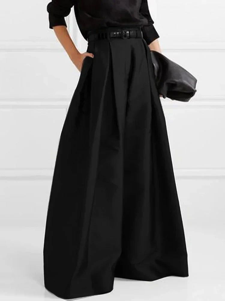 Heidi-Mode | Weite Hose mit Hoher Taille