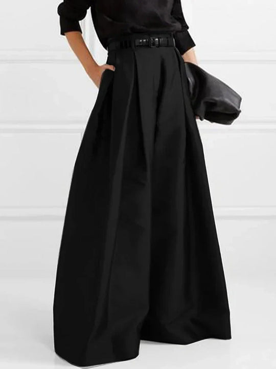 Heidi-Mode | Weite Hose mit Hoher Taille