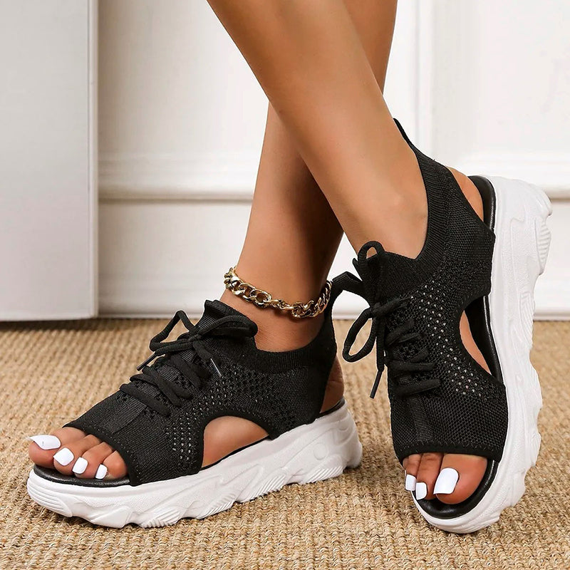 Heidi-Mode | Orthopädische Plateausandalen