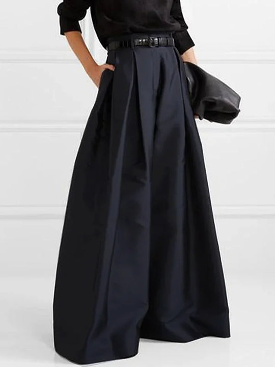 Heidi-Mode | Weite Hose mit Hoher Taille