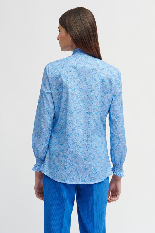 Heidi-Mode | Blaues Hemd
