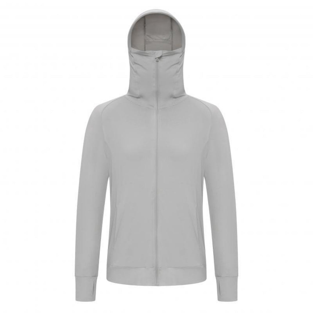 Heidi Mode | Eisempfindliche bakteriostatische und milbenentfernende Sonnenschutzkleidung mit Sonnenschutzmaske