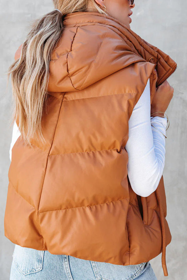 Heidi-Mode | Shelton mit Taschen Kapuzen-Pufferschweste
