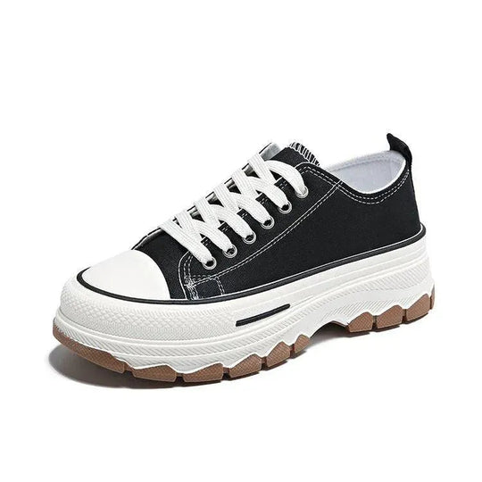 Heidi-Mode | Sneakers Damen aus Stoff mit Plattform