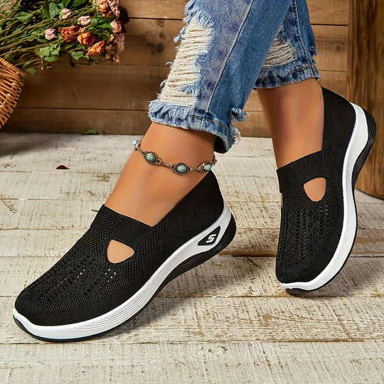 Lässige, atmungsaktive Slip-On-Sneaker