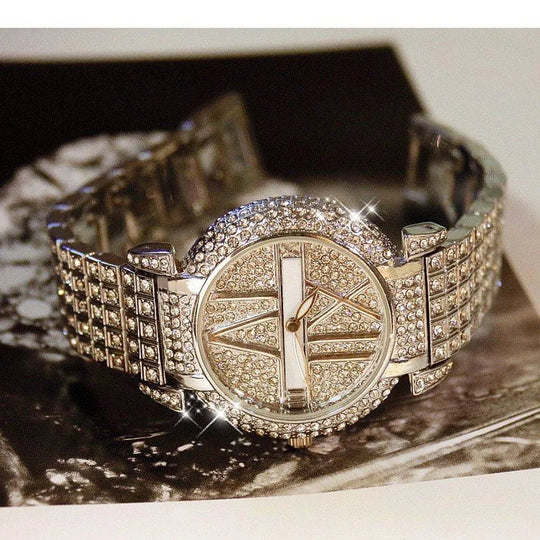 Heidi-Mode | Ladies' wristwatch with diamonds