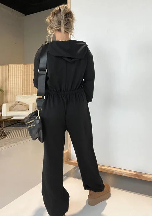 Elegante Jumpsuit aus französischem Terry