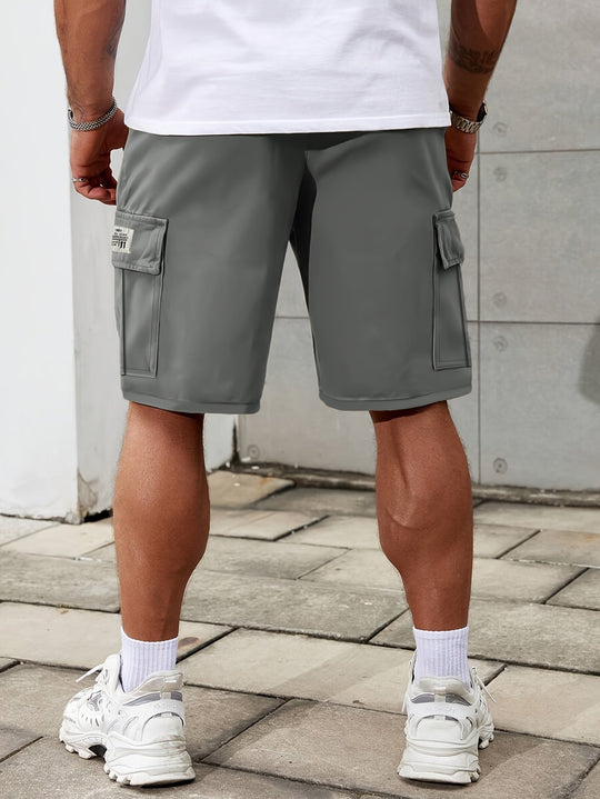 Lässige Cargo-Shorts mit mehreren Taschen