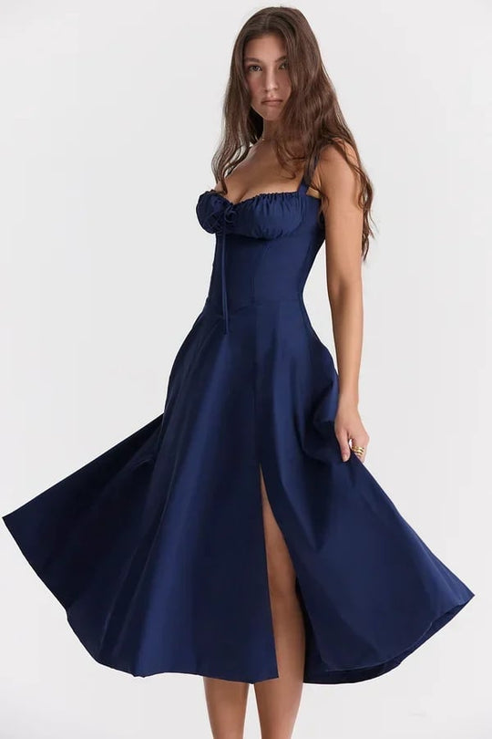 Modisches trägerloses Kleid für Damen – elegant und schmeichelhaft
