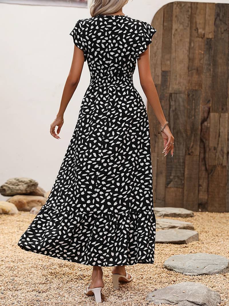 Heidi – a-linien-kleid mit allover-print