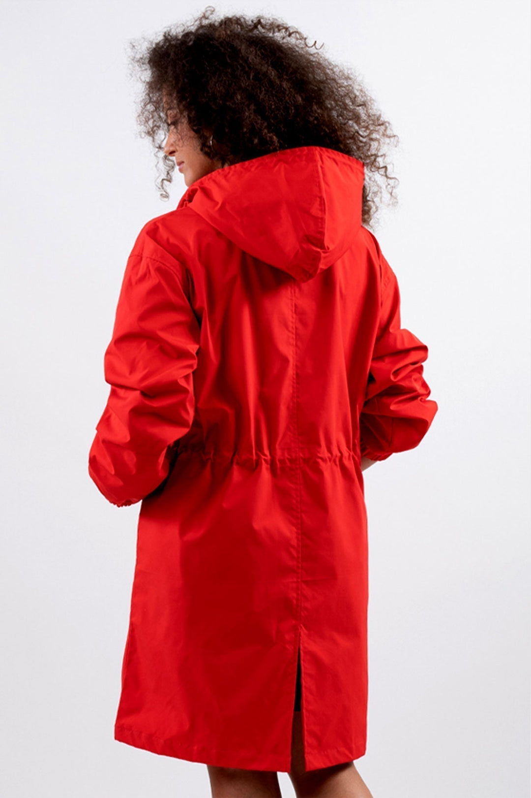 Schicke Weiße Regenjacke