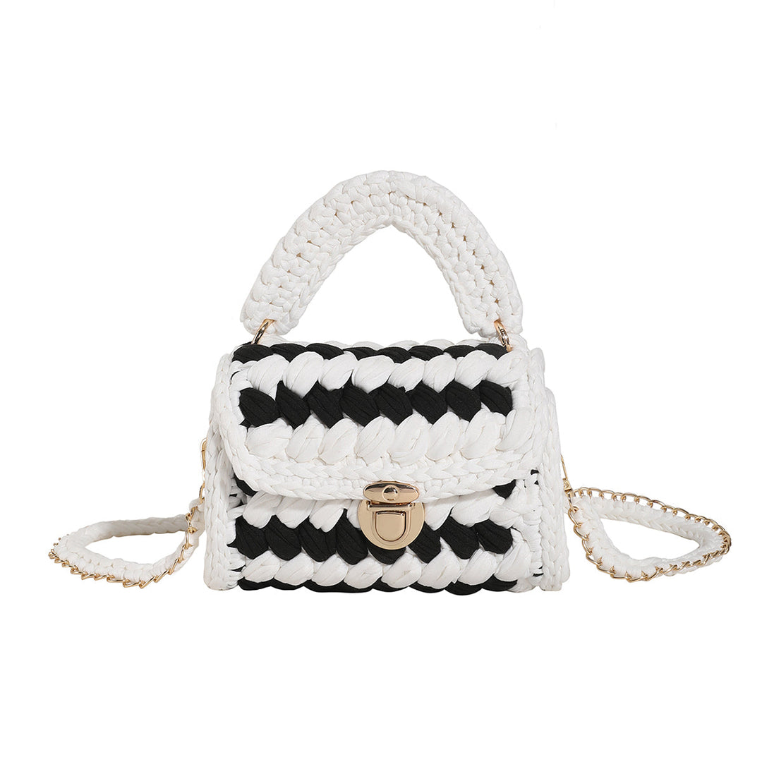 Regenbogen - Gehäkelte Handtasche