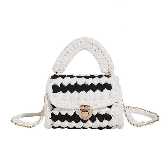 Regenbogen - Gehäkelte Handtasche
