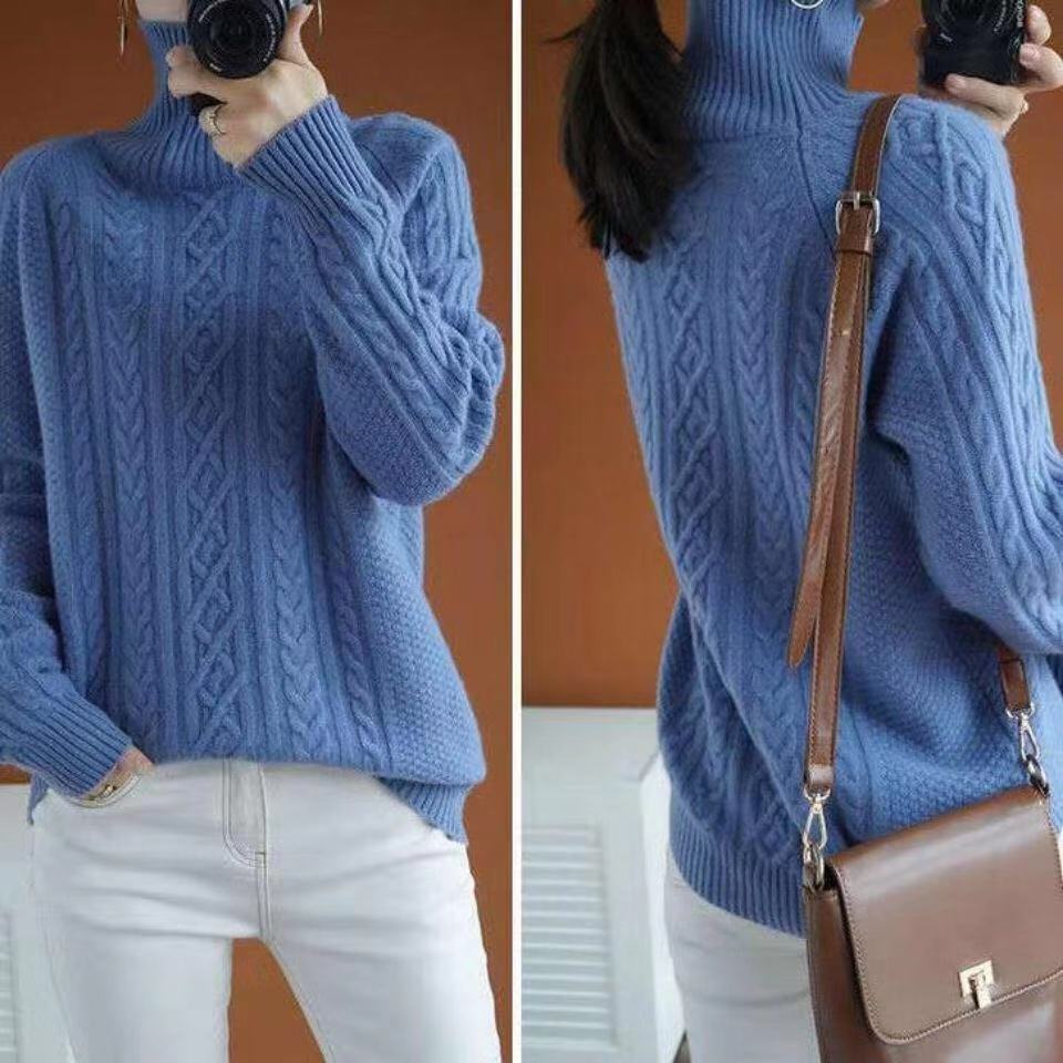 Heidi-Mode | Strickrollkragenpullover aus Kaschmir