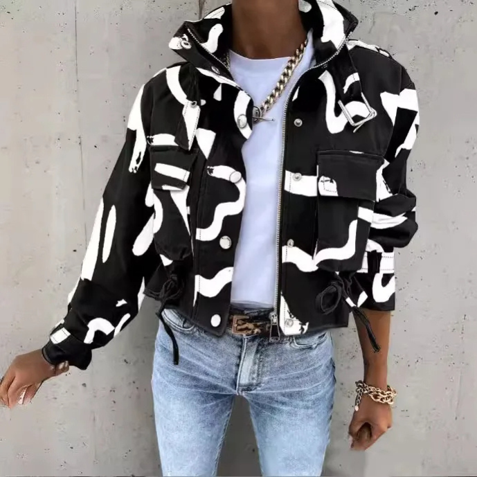 Heidi-Mode | Moderne Jacke mit Kordelzug für Damen