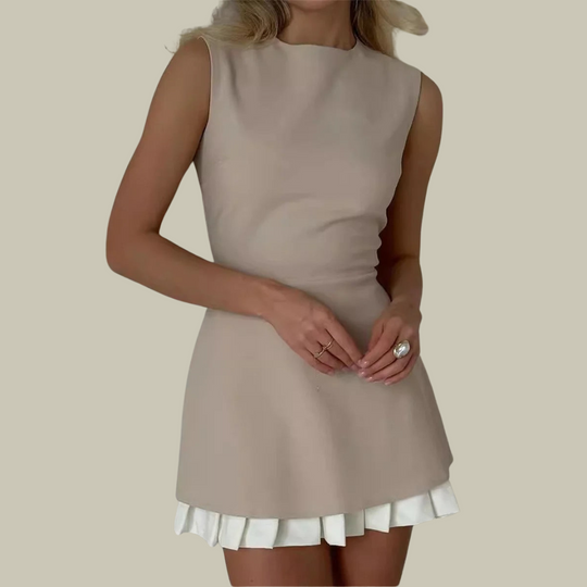 Heidi-Mode | Damen Elegantes Kurzkleid