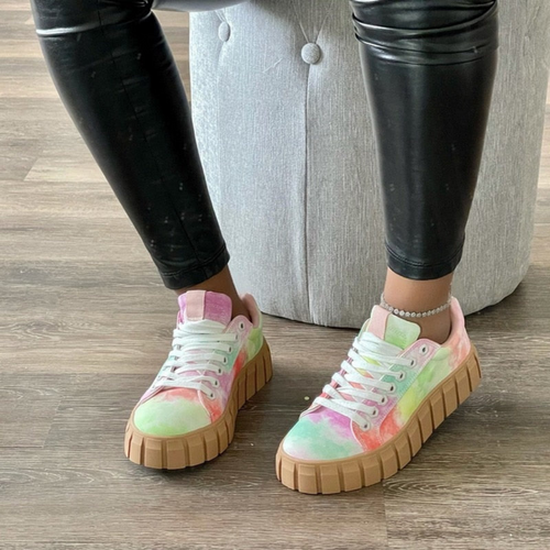 Heidi-Mode | Damen Plateau Sneaker
