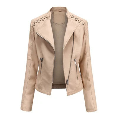 Heidi-Mode - Kunstlederjacke