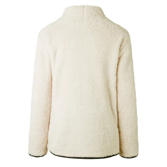 Heidi-Mode | Hoher Kragen Fleece Pullover