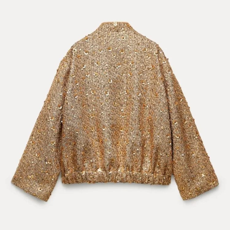 Heidi-Mode | Elegante Glänzende Jacke