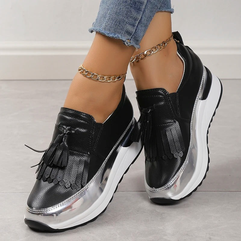 Elegante Und Atmungsaktive Plateauschuhe