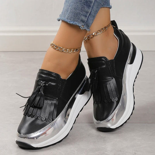 Elegante Und Atmungsaktive Plateauschuhe
