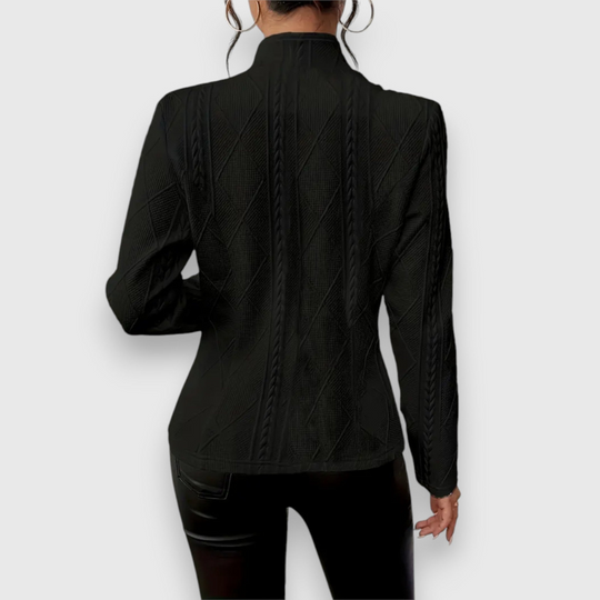 Heidi-Mode | Handgefertigte Blaue Jacke für Damen