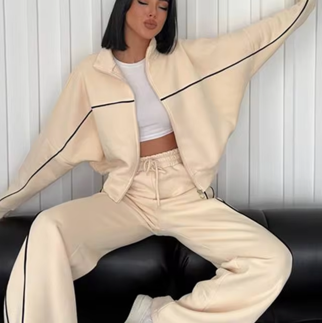 Heidi-Mode | High Neck Cardigan und Hose Set