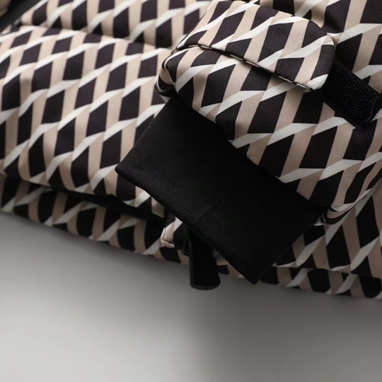 Heidi-Mode | Damen Daunenpufferjacke mit Gürtel