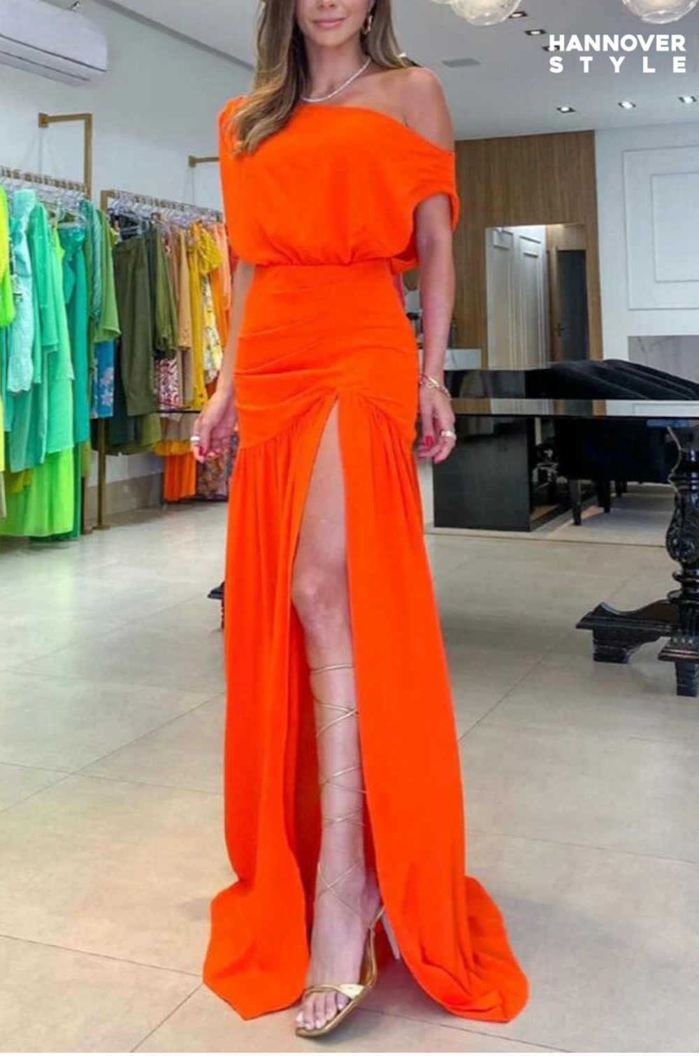 Sheila - Abend-Maxikleid