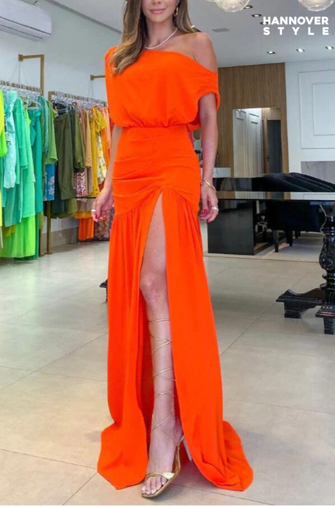 Sheila - Abend-Maxikleid