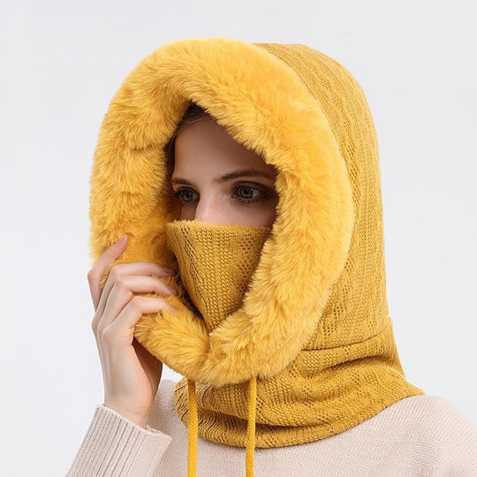 Heidi-Mode | Damen Schal Mit Kapuze