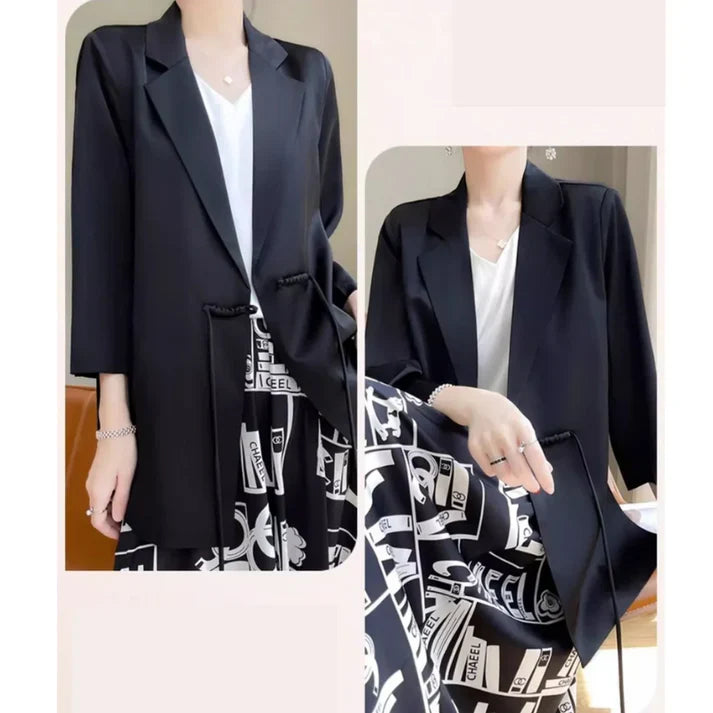 Heidi-Mode | Frauen lange Blazer