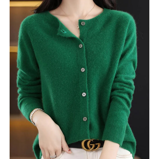 Heidi-Mode | Wolle Strickjacke Damen