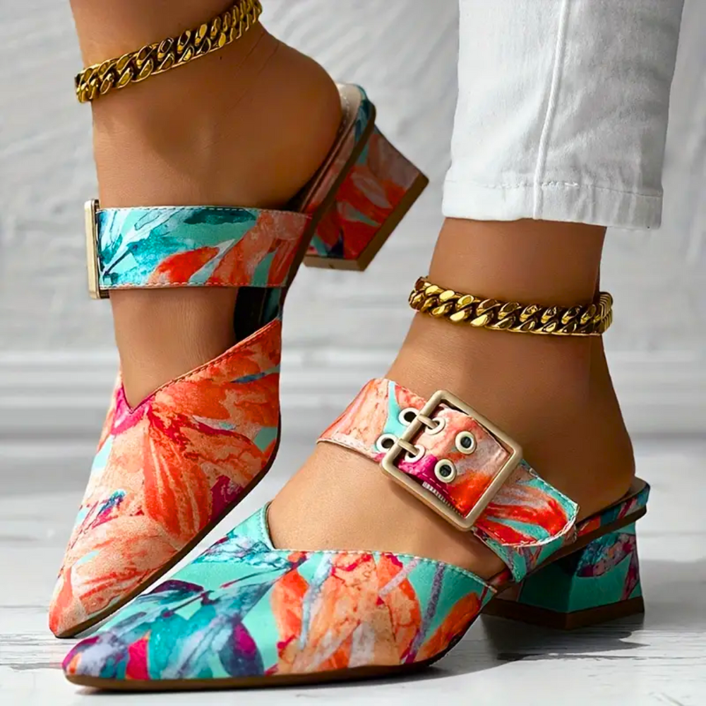 Heidi-Mode | Bunte Damen Heels