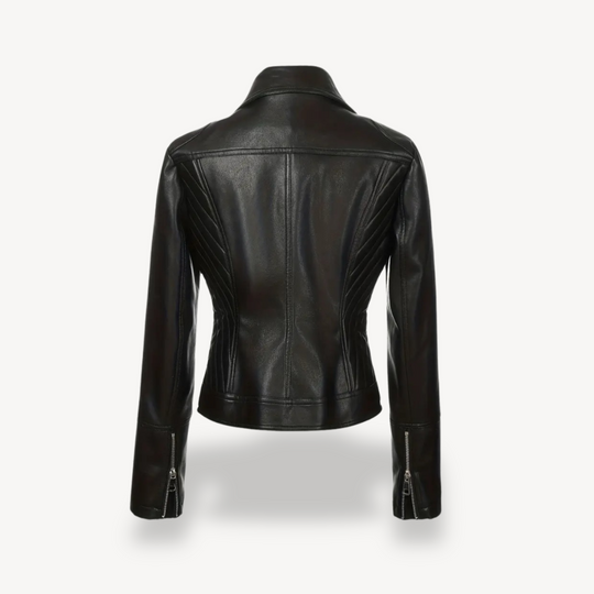 Heidi-Mode | Fake-Leder Bikerjacke für Frauen