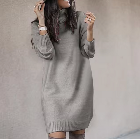 – Lässiges Strickkleid