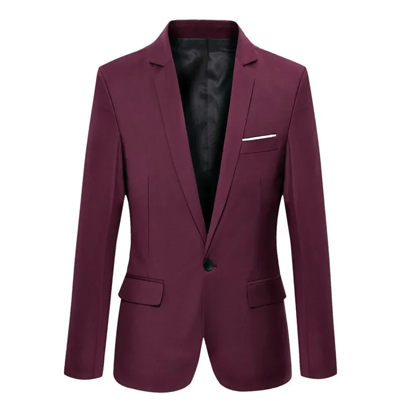 Heidi-Mode | Stilvoller Slim Fit Blazer für Herren