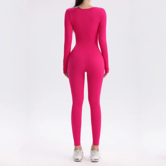 Heidi-Mode | Sleeksculpt Langarm Jumpsuit