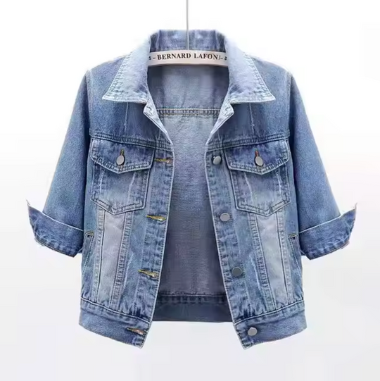 Heidi-Mode | Buntes Jeansjacke