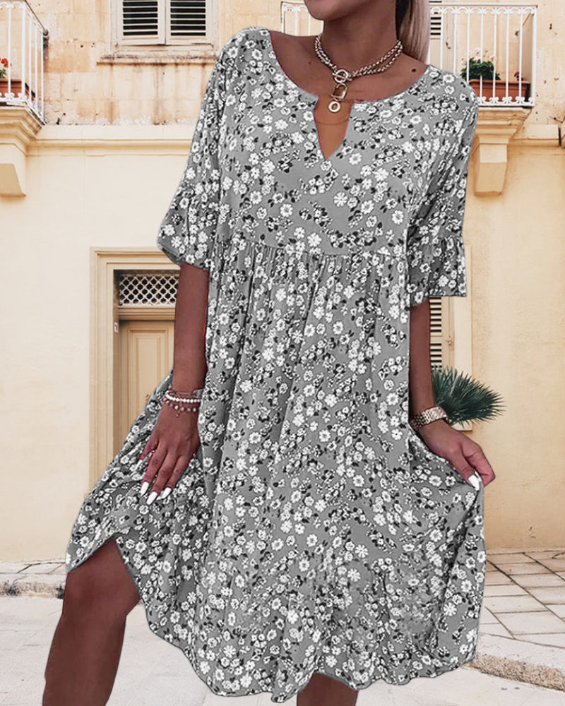 Elegantes Kleid für Frühling und Sommer