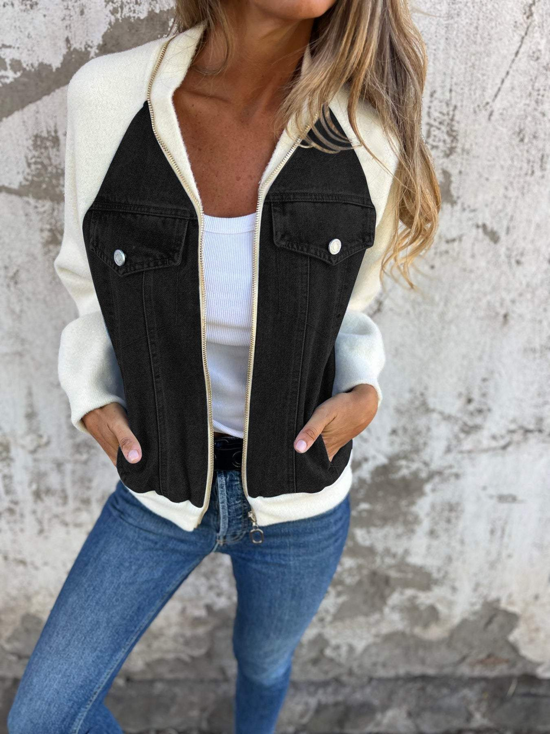 Heidi-Mode | Damen Jeansjacke Stilvoll