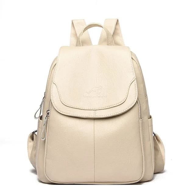 Heidi-Mode | Elegante Leder Rucksack für Stilvolle Frauen