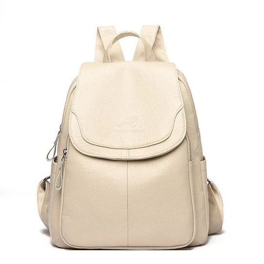 Heidi-Mode | Elegante Leder Rucksack für Stilvolle Frauen