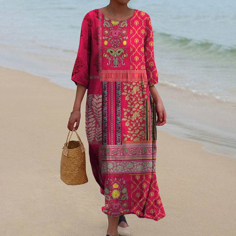Heidi-Mode | Boho Kaftan Kleid