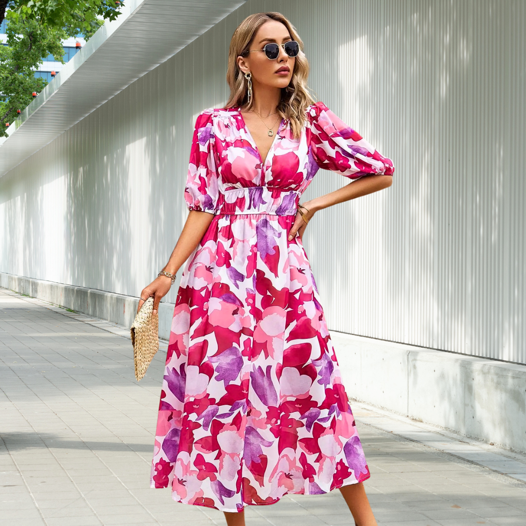 Heidi-Mode | Zeitloses Midi Kleid